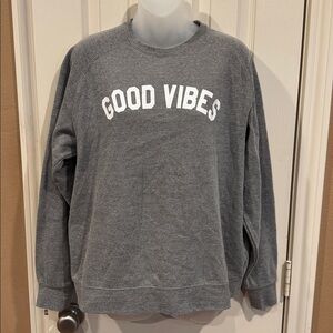 Sub_Urban Riot “Good Vibes” graphic Sweatshirt. Sz Small